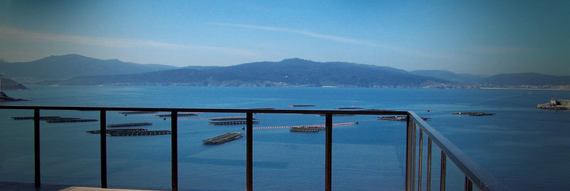 Playa de Osmo / vistas desde la terraza
