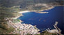 Playa de Osmo / vista aérea de corme