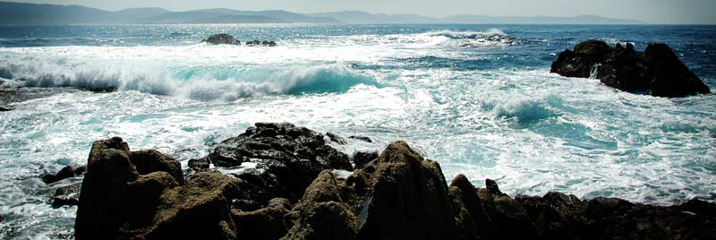 Playa de Osmo / vista de la ría