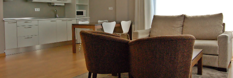 Playa de Osmo /cocina y salon