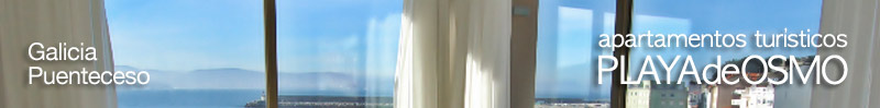 Playa de Osmo /vistas desde la sala de estar